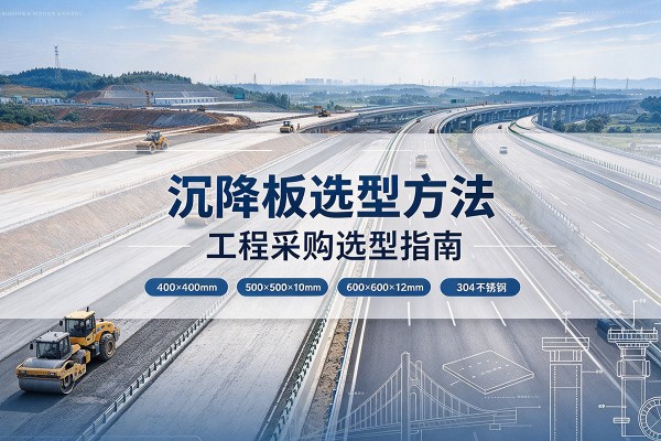 米脂沉降板选择方法
